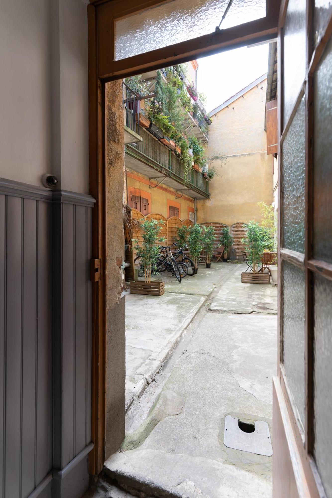 Ferienwohnung Le Patio Riquet Toulouse Exterior foto