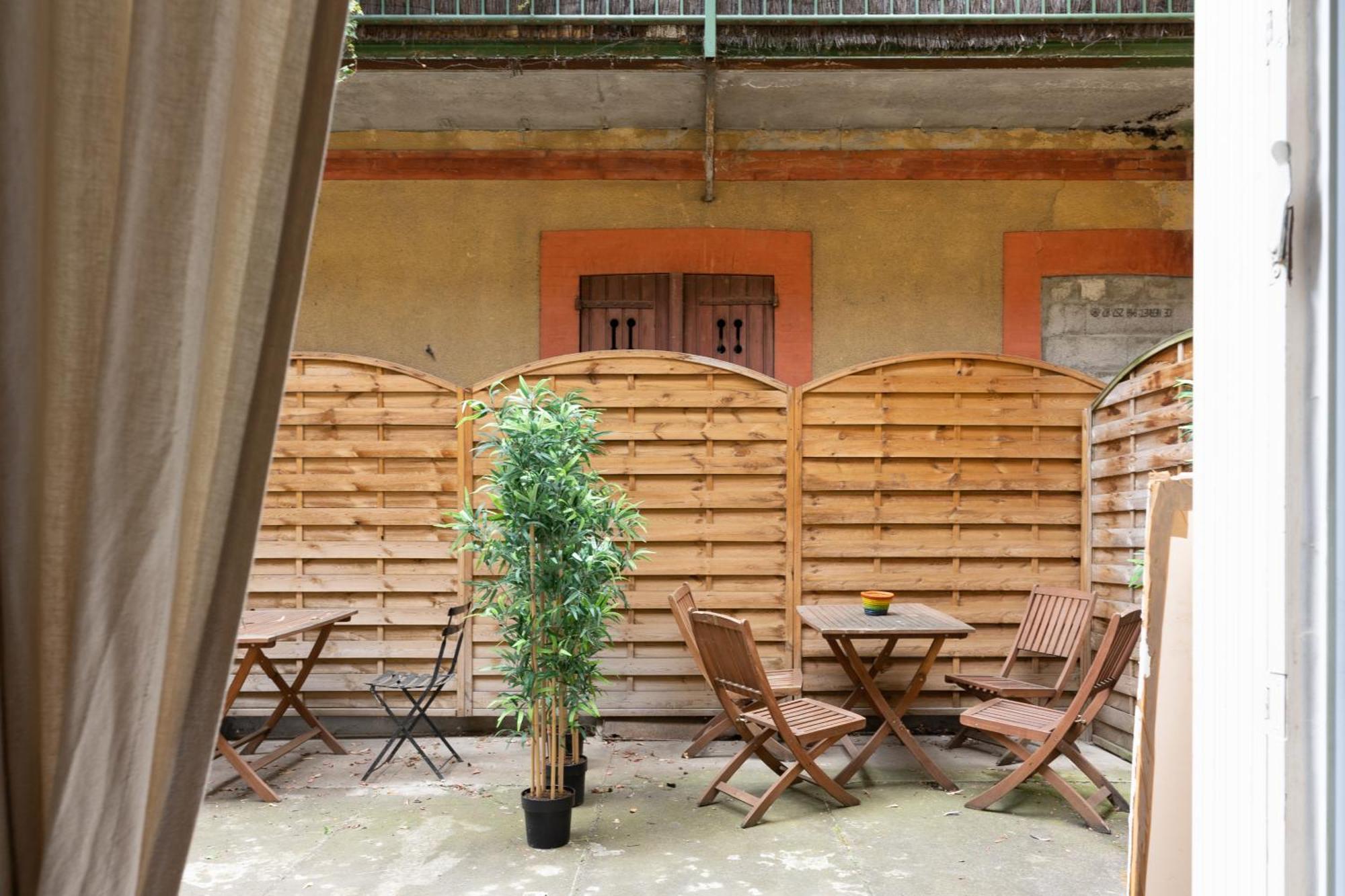 Ferienwohnung Le Patio Riquet Toulouse Exterior foto