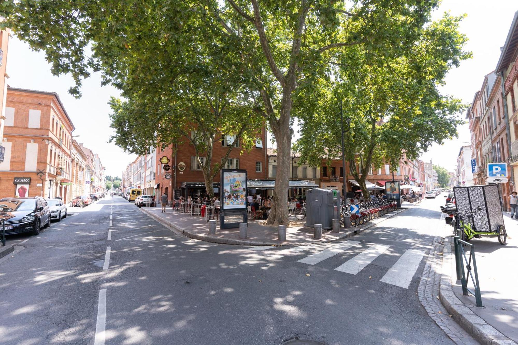 Ferienwohnung Le Patio Riquet Toulouse Exterior foto